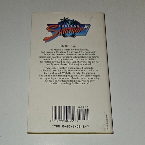 VTG Endless Summer #5 Changing Gears Paperback Book Linda Davidson 1988 - Picture 3 of 9